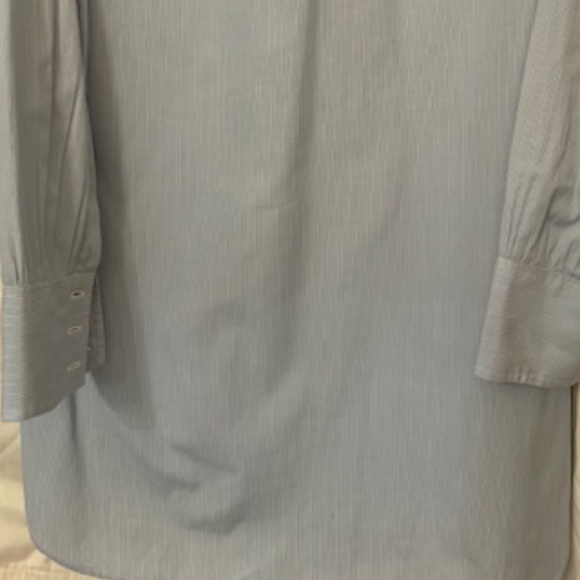 Turnbull And Asser Long Sleeve Collared Button Down Striped Shirt Mens 15" 23" - Picture 6 of 8